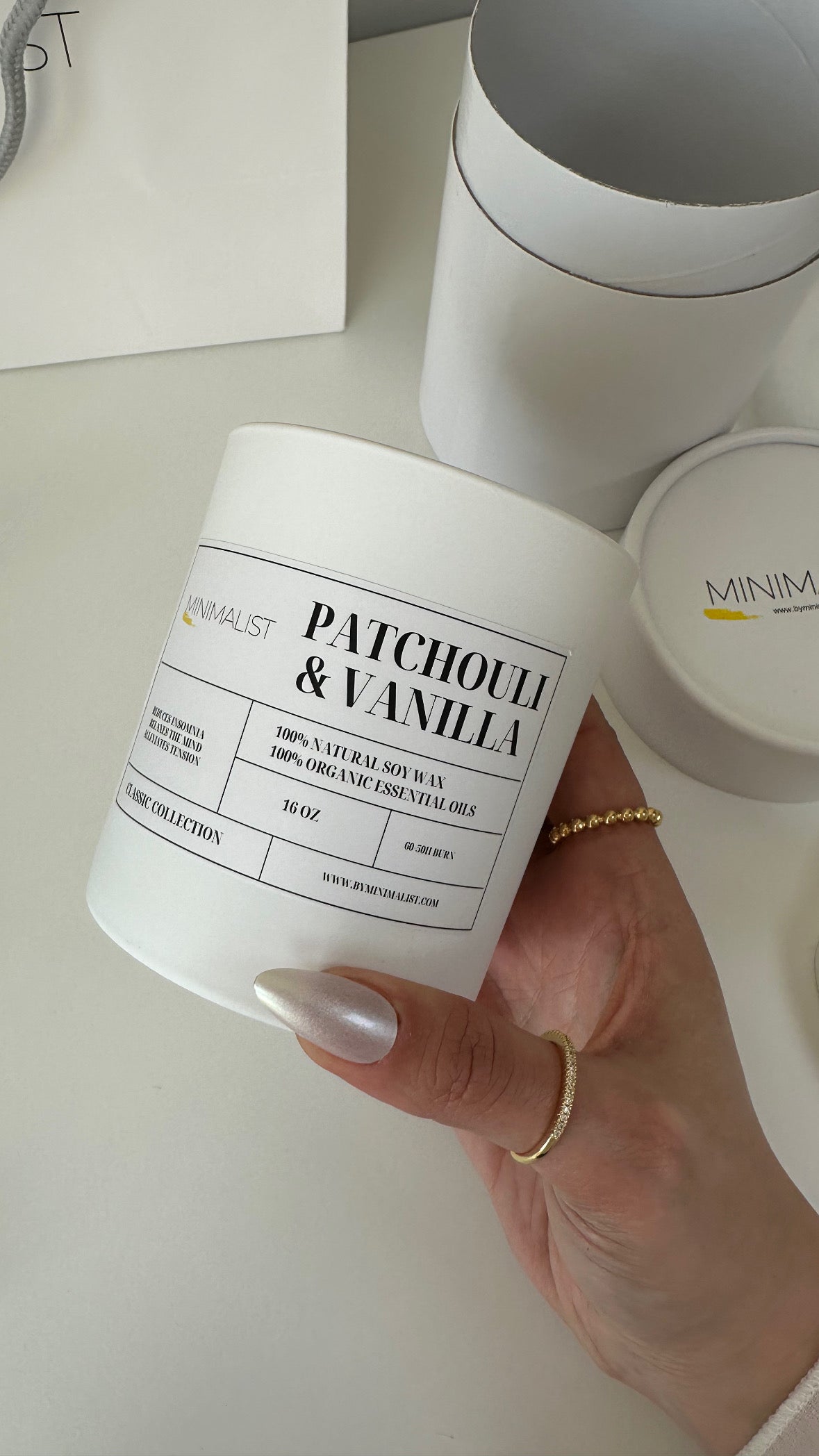 Patchouli & Vanilla Candle