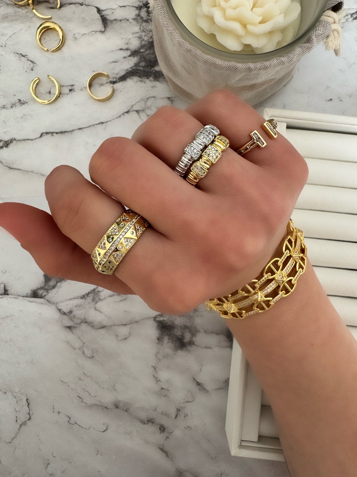 AUREL Trio Ring - Silver