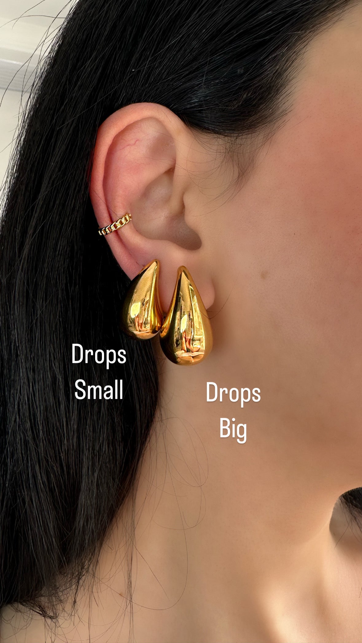 THE DROPS SMALL Earrings  - Waterproof