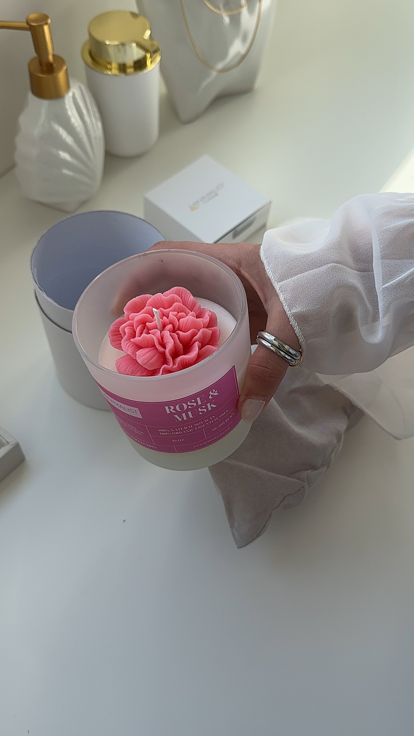Rose & Musk Candle