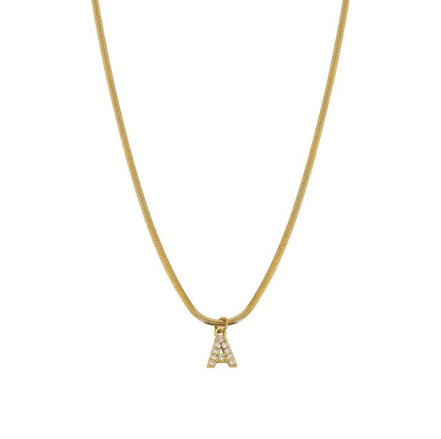 Sasha Light Necklace with Letters - Waterproof