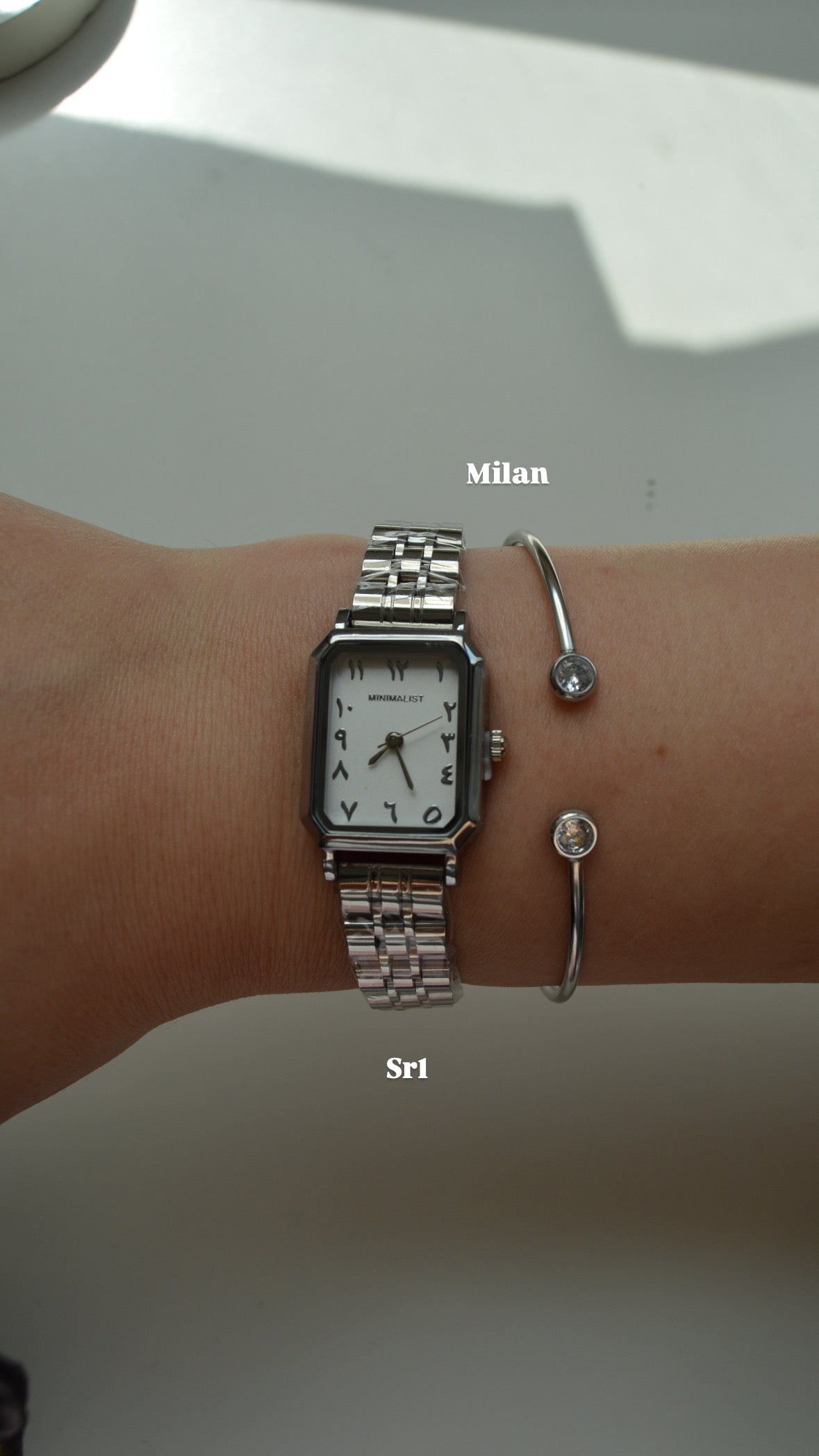 MILAN Bangle - Waterproof - سوارة ميلان الفضي
