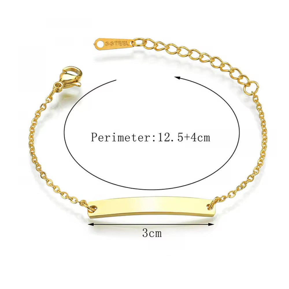 Customize your Bangle for KIDS - Gold للاطفال قريبا