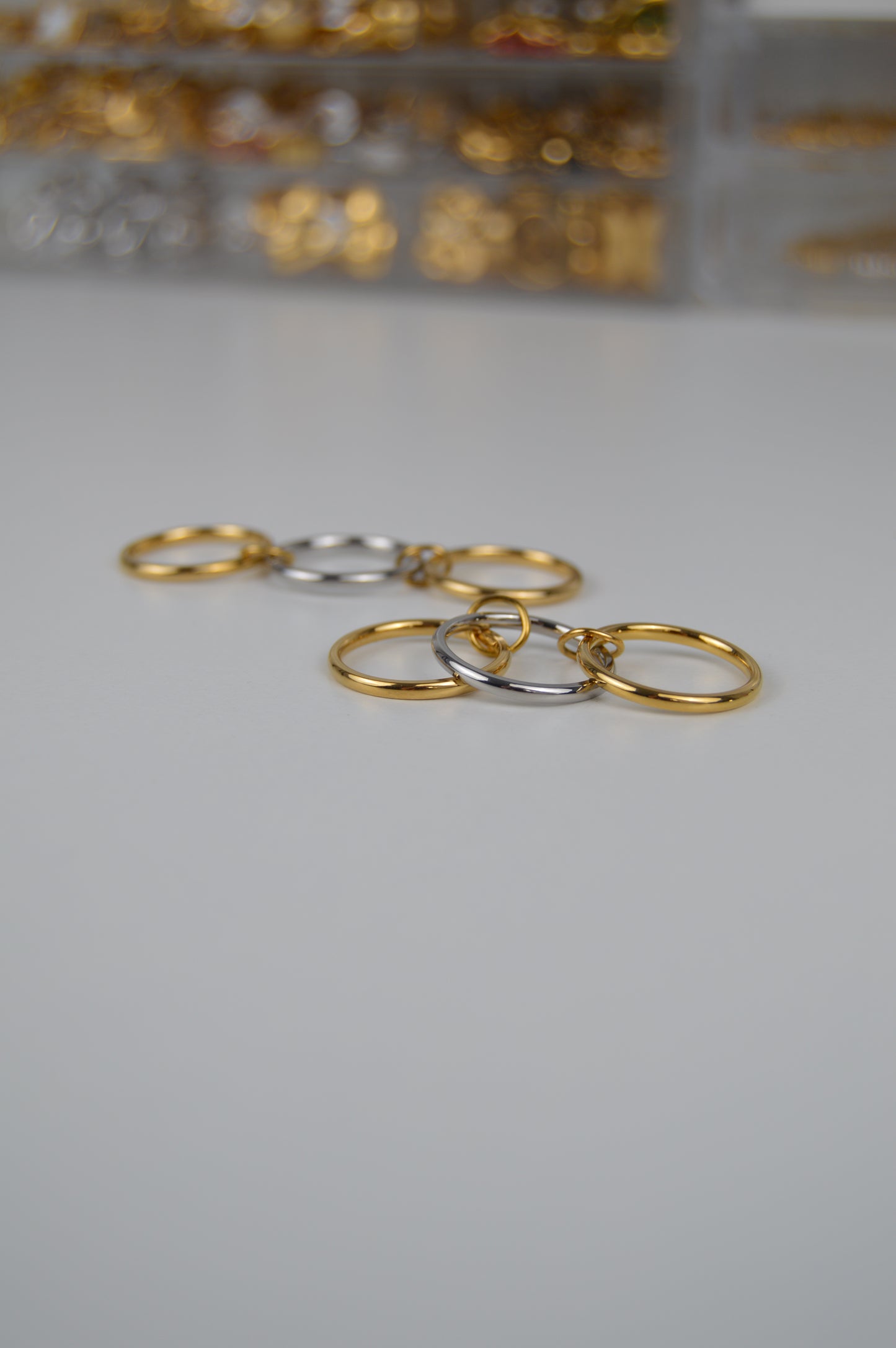 JOVANNA Trio Ring - Waterproof - خاتم جوڤانا الثلاثي