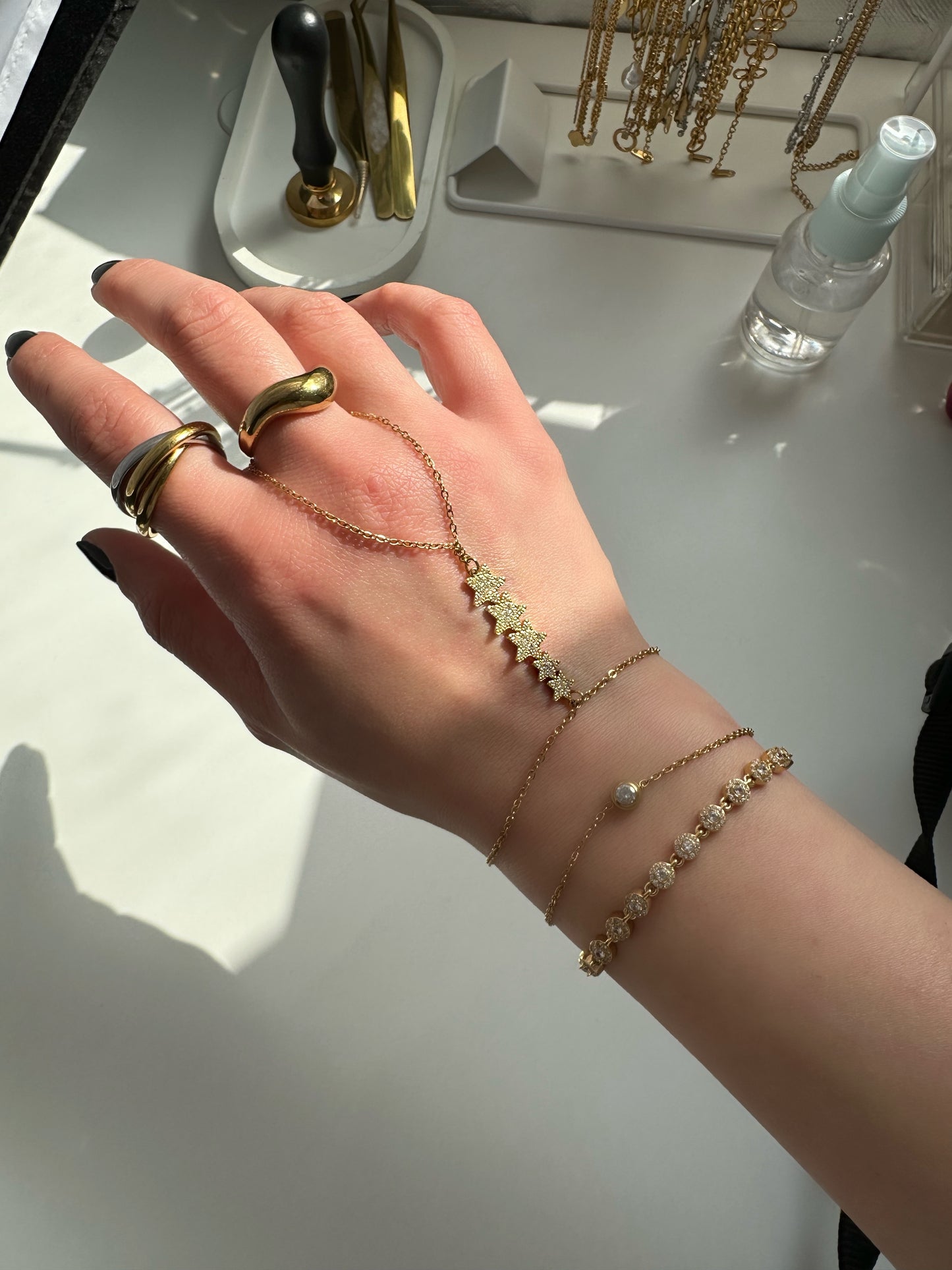 LULU STARS Bracelet (Handchain) - Waterproof - سوارة لولو نجوم