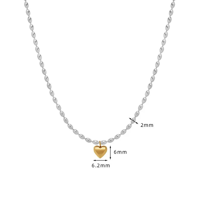 THE CUPID DROPLET Necklace- Waterproof - سلسلة ذا كيوبيد دروبليت