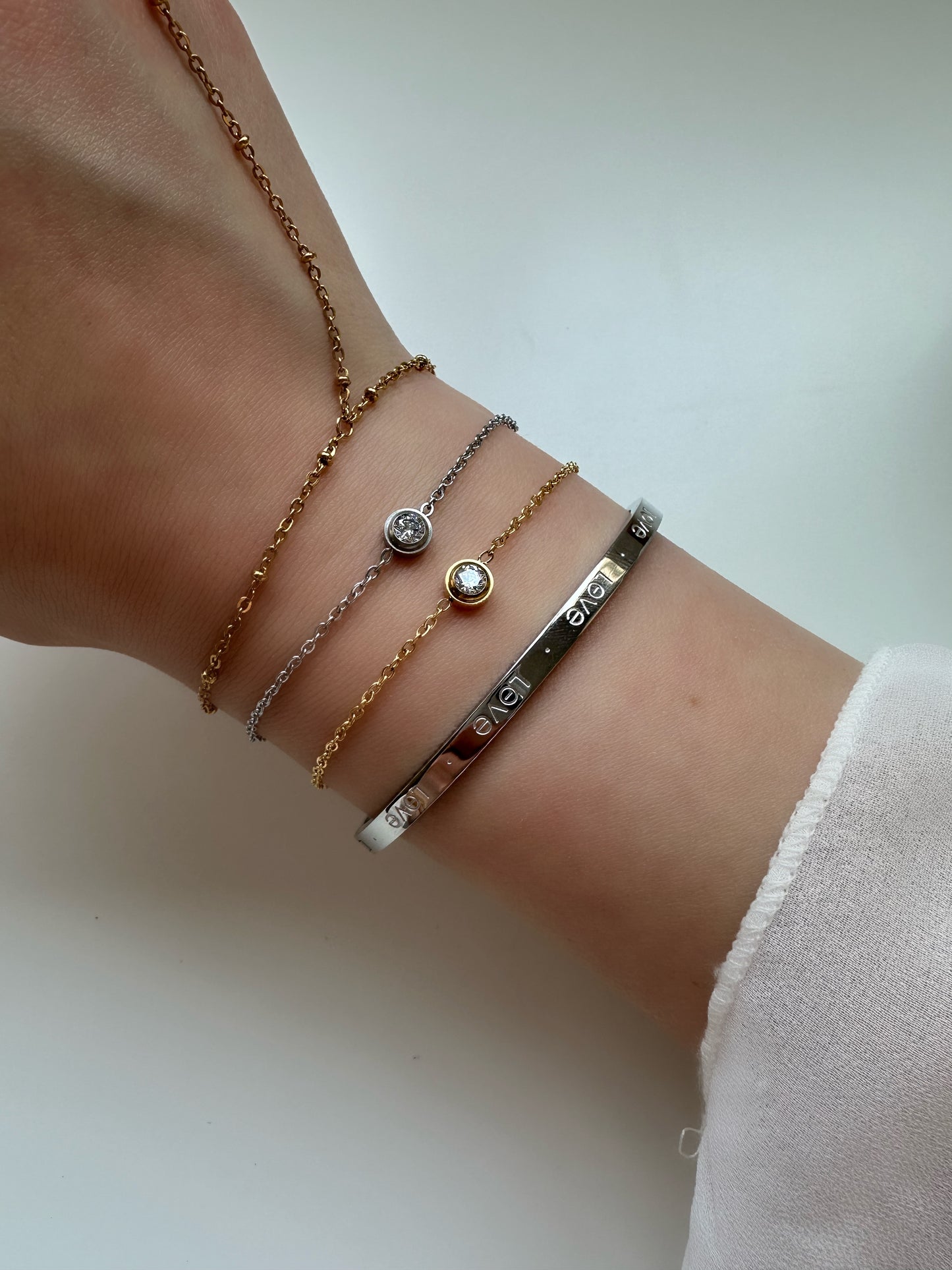 LOVE THIN Bangle - Waterproof