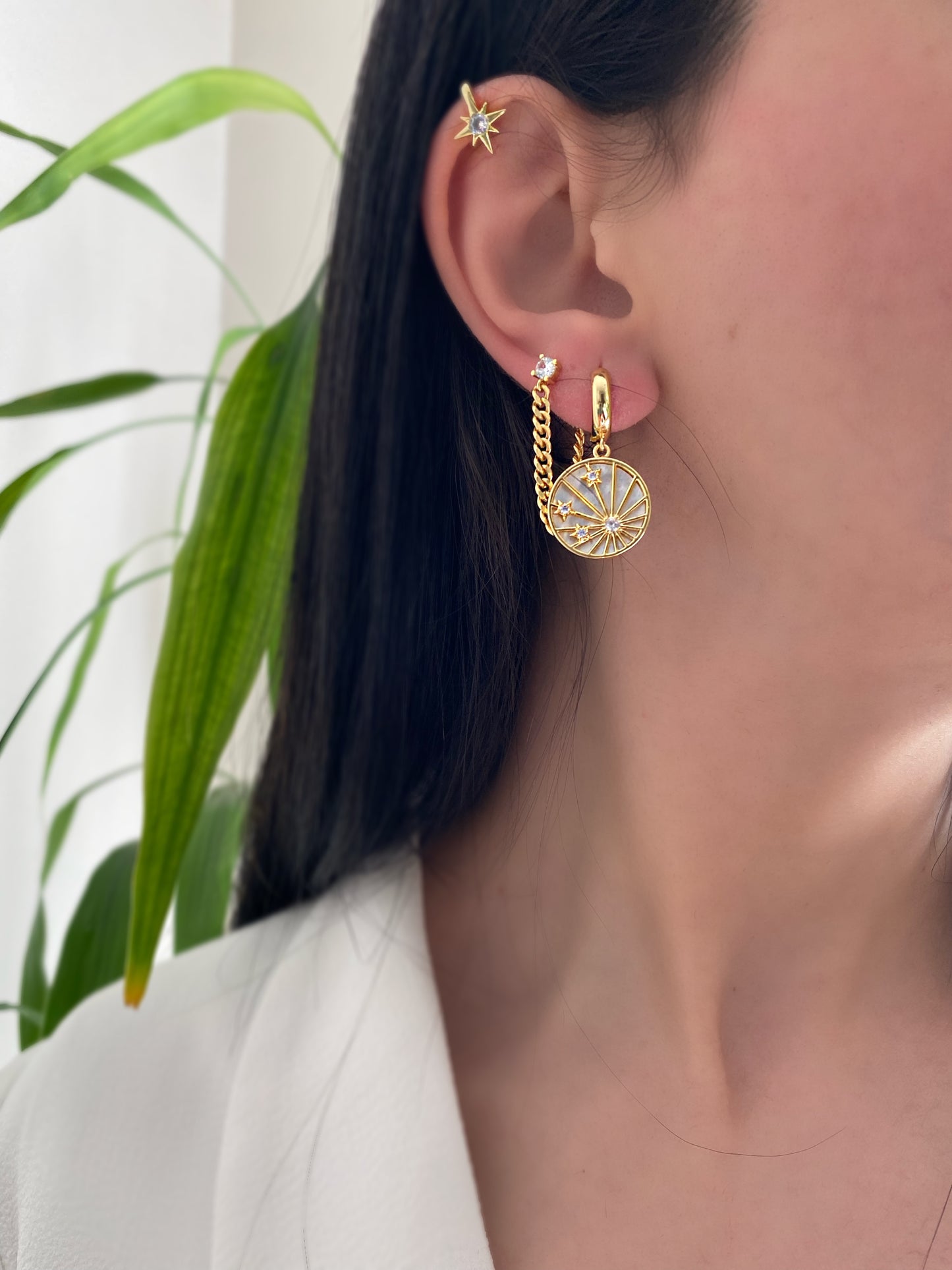 Nacre Stone Earrings