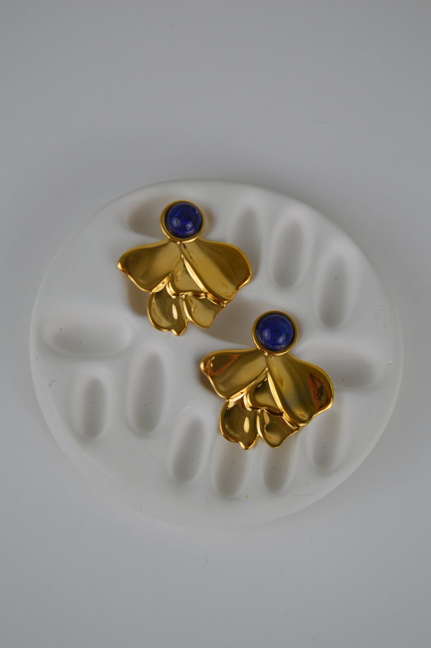ELIRA BLUE Earrings  - Waterproof - حلق اليرا