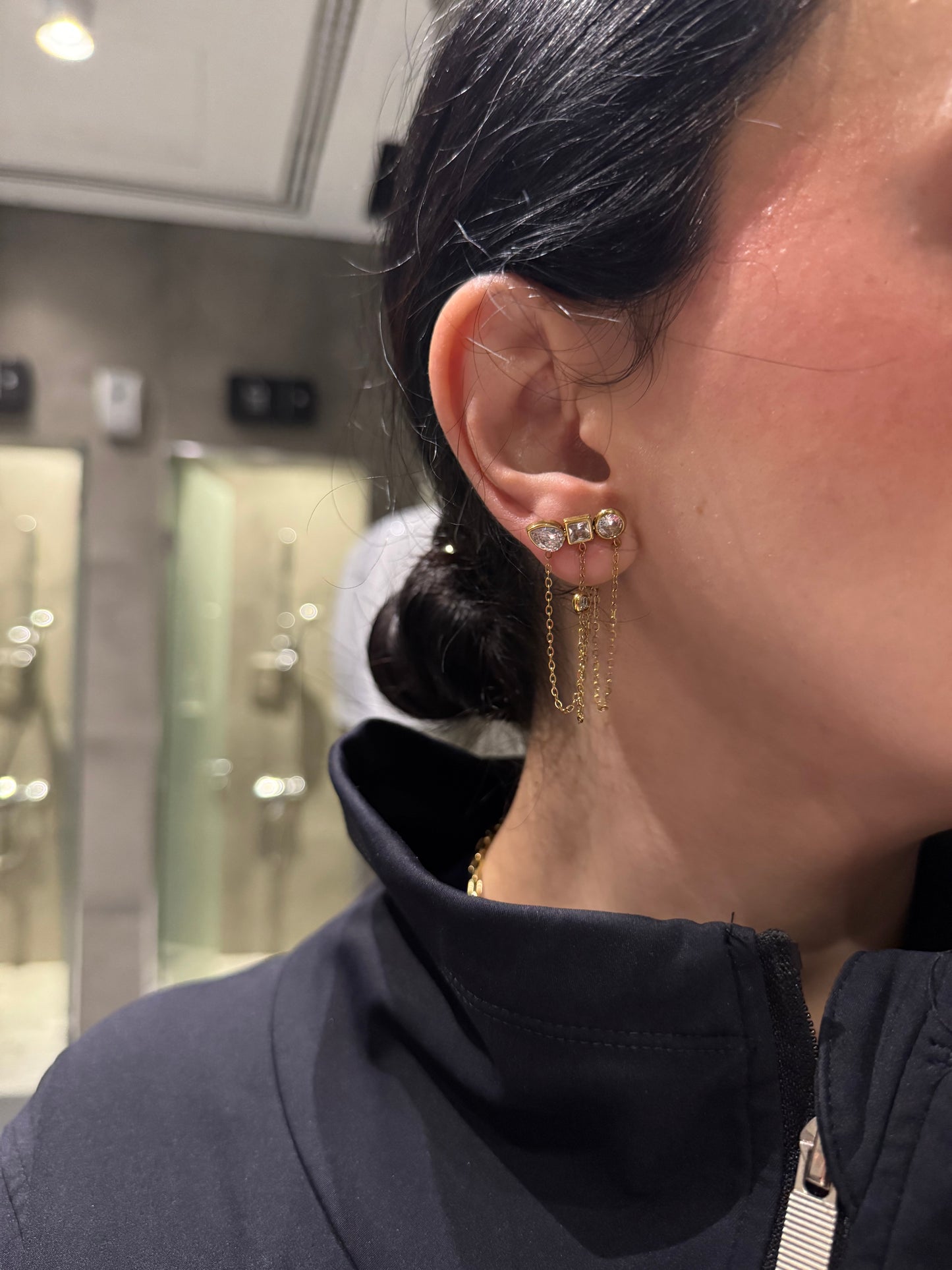 BIANCA Earrings  - Waterproof- حلق بيانكا