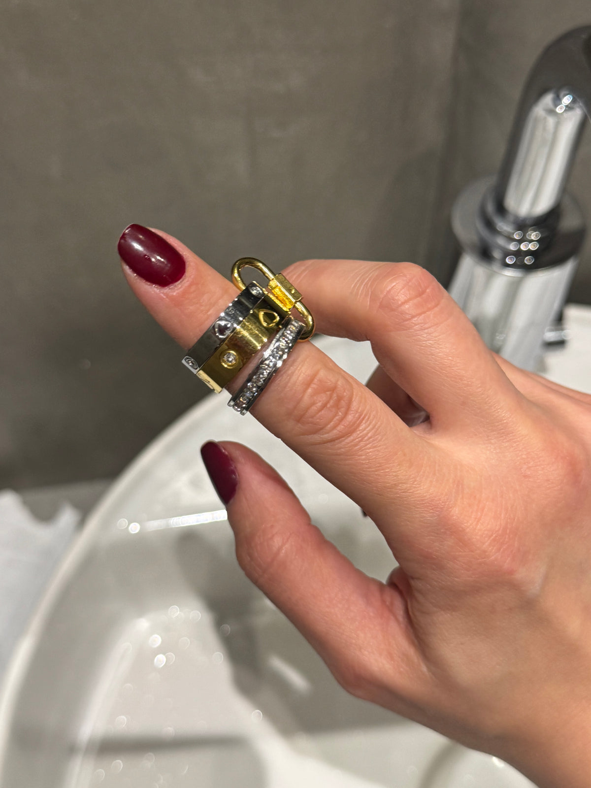 THE VAULT MIX Rings - Waterproof - خاتم مجموعة ذا فولت