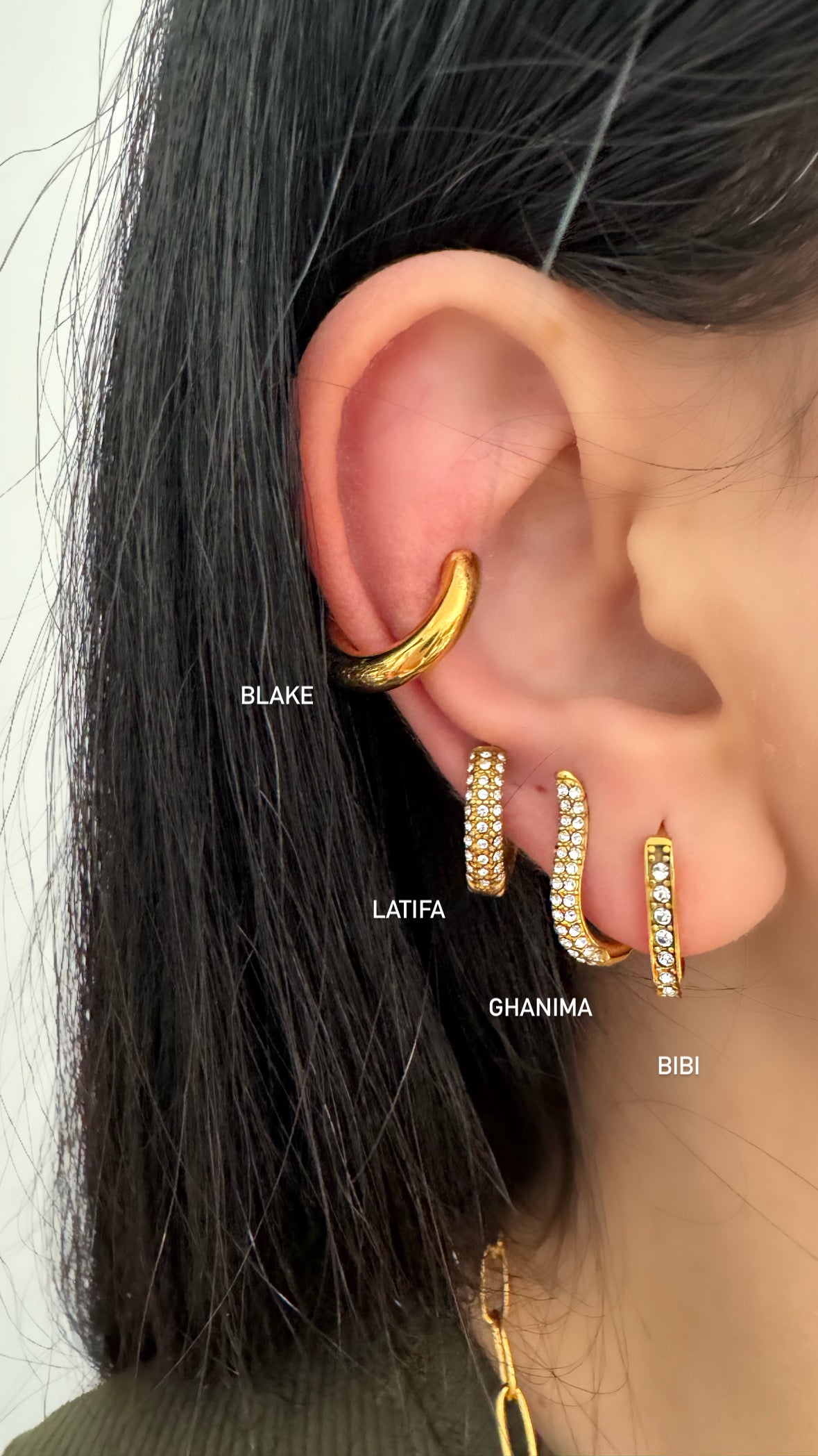 LATIFA Earrings - Waterproof