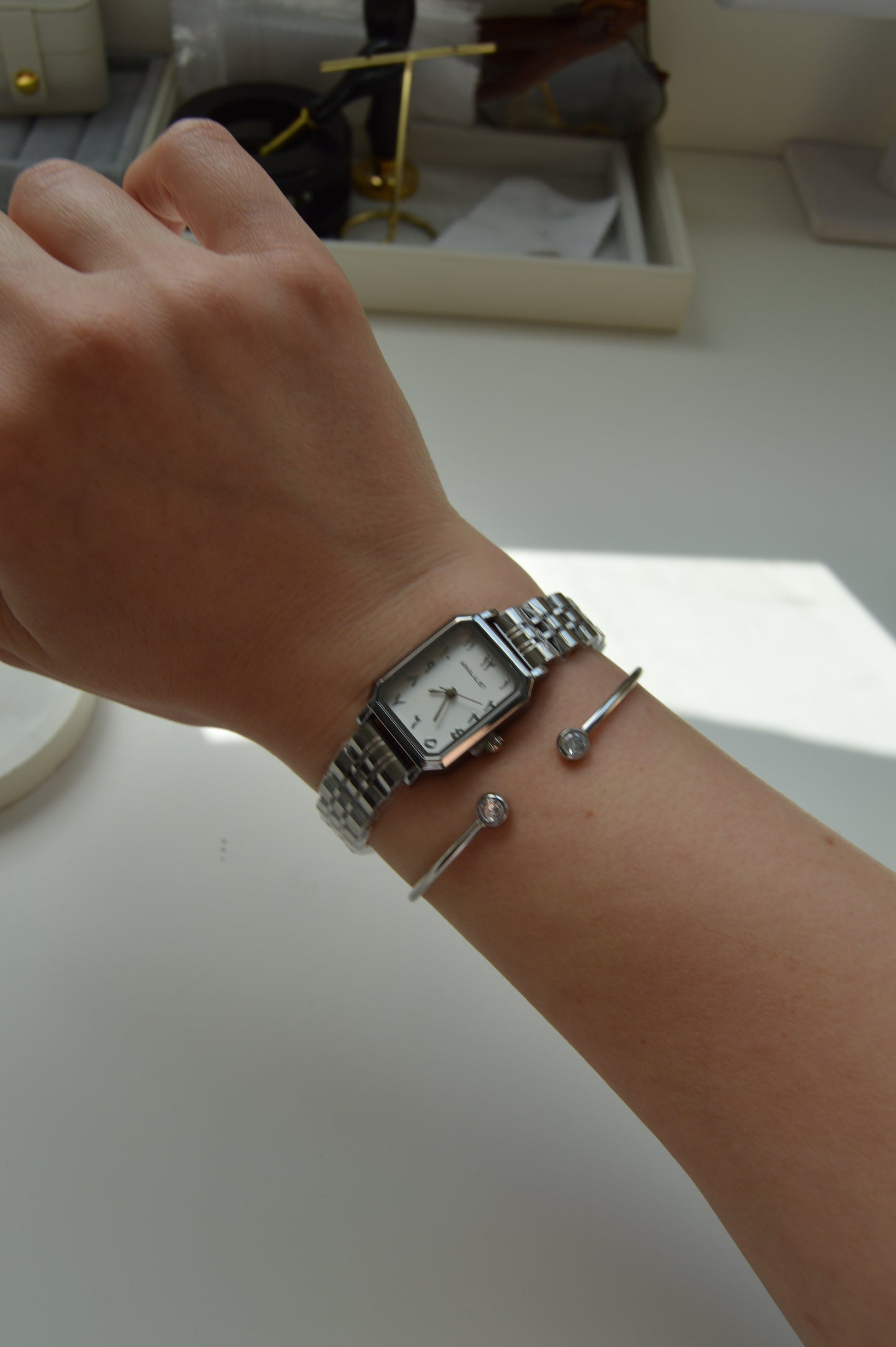 MILAN Bangle - Waterproof - سوارة ميلان الفضي