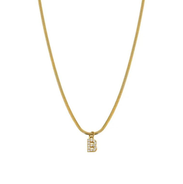 Sasha Light Necklace with Letters - Waterproof