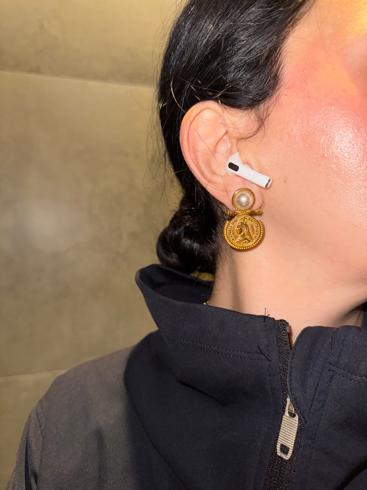 SOLENE Earrings  - Waterproof - حلق سولين