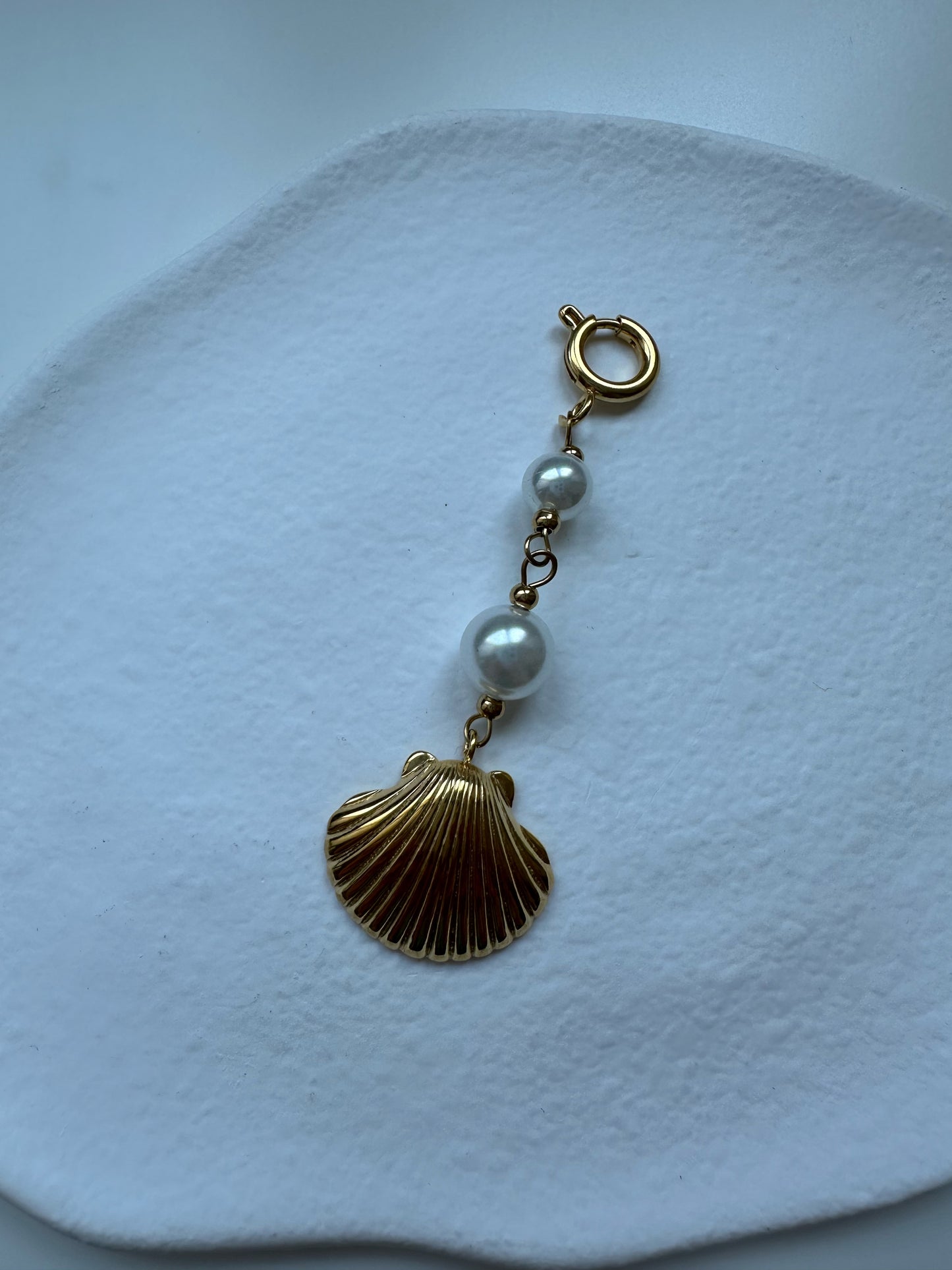 GOLD SHELL SWIMWEAR JEWELRY - WATERPROOF