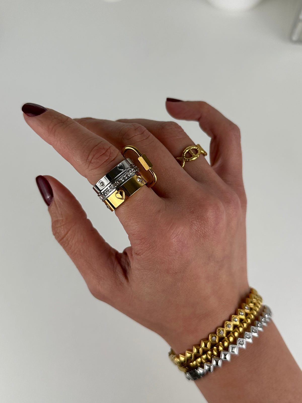 THE VAULT MIX Rings - Waterproof - خاتم مجموعة ذا فولت
