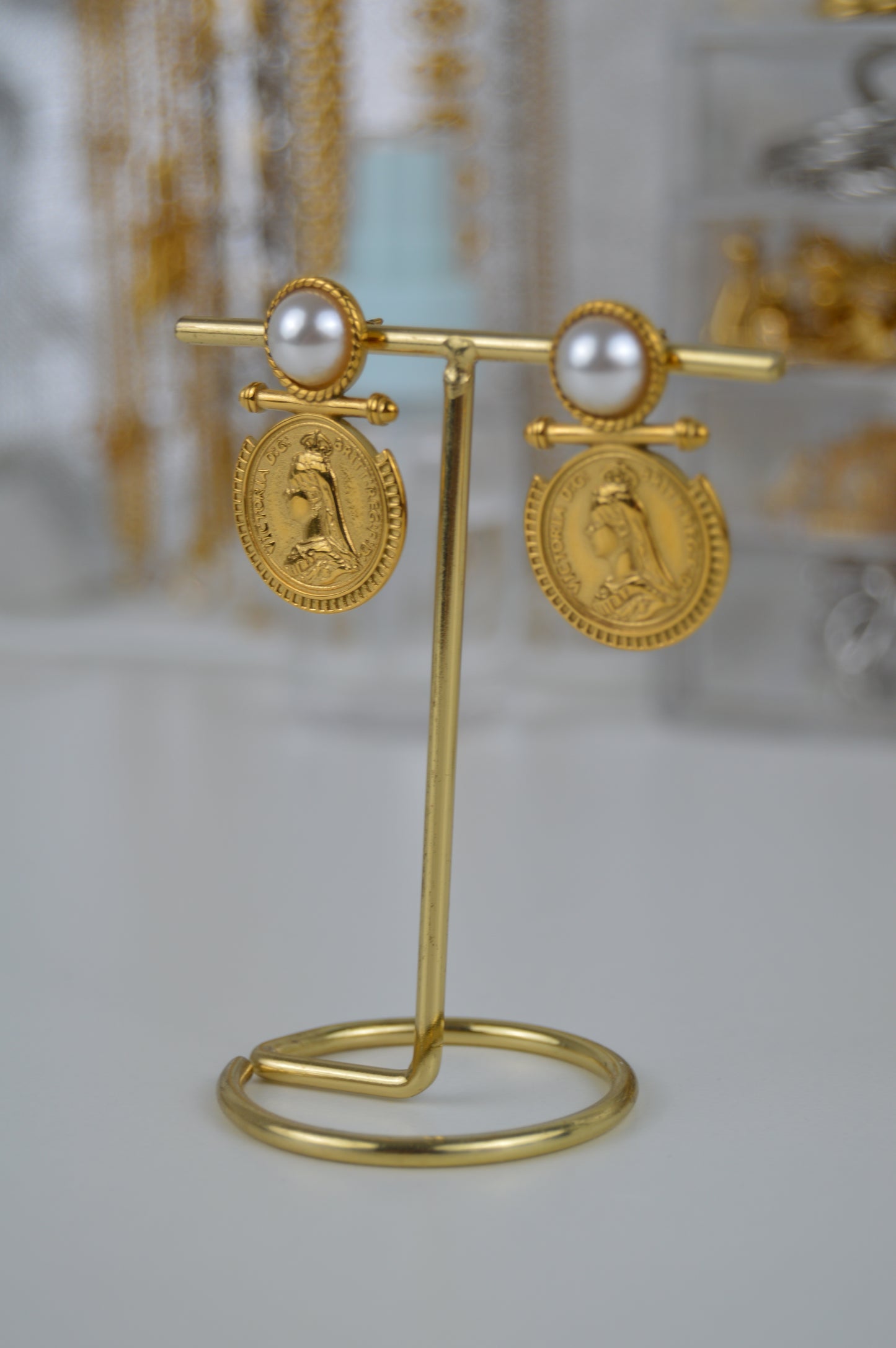SOLENE Earrings  - Waterproof - حلق سولين