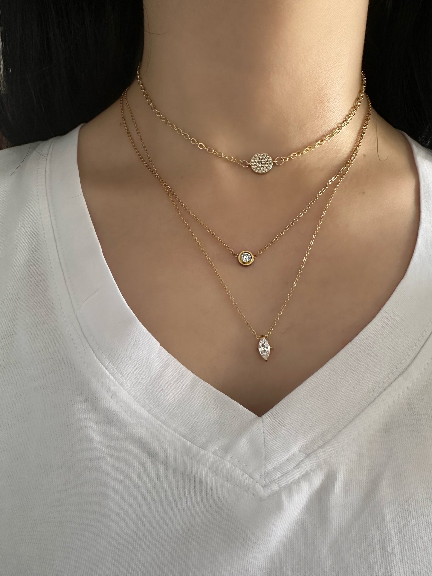 MONO DIAMOND Necklace - Waterproof