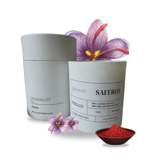 Saffron Candle