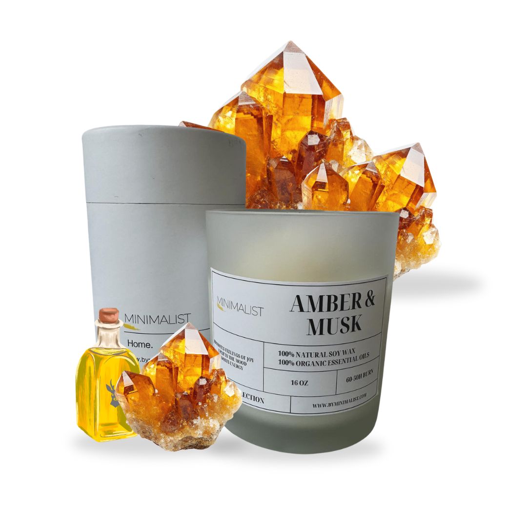 Amber & Musk Candle