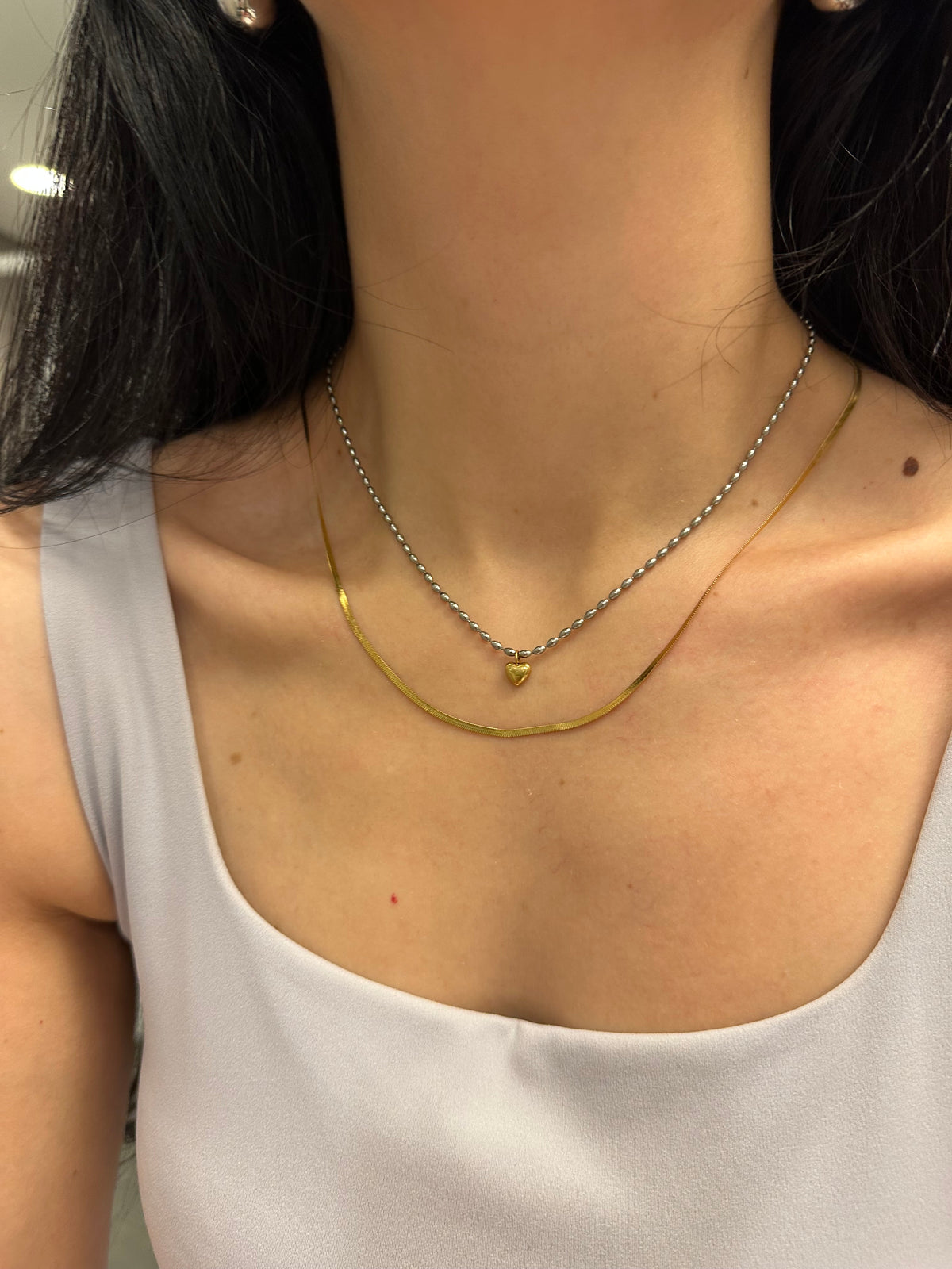 THE CUPID DROPLET Necklace- Waterproof -  سلسلة ذا كيوبيد دروبليت