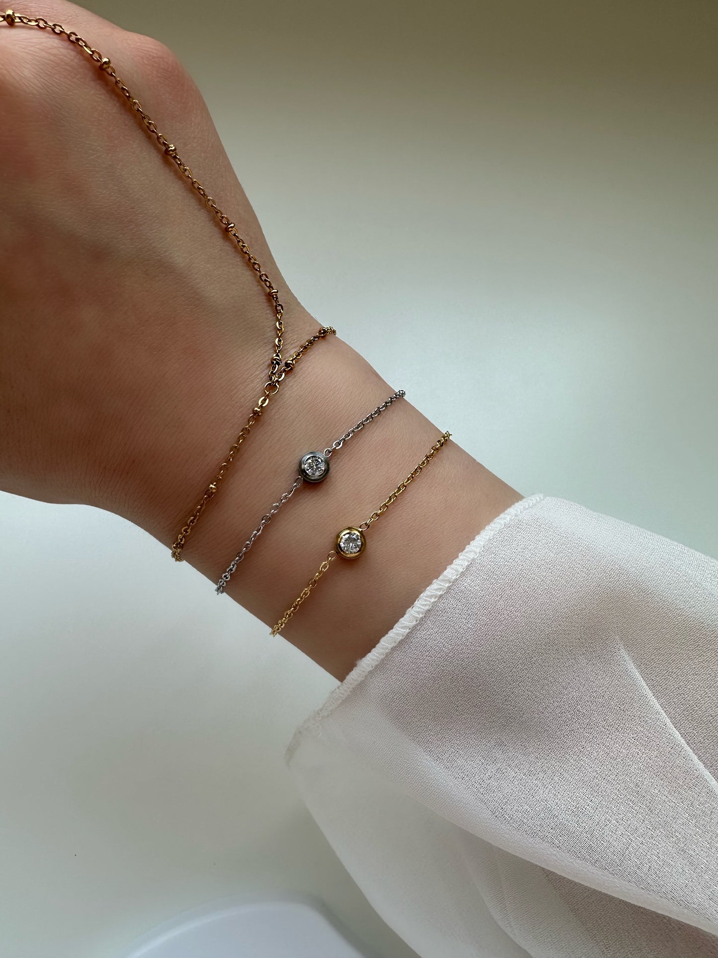 MONO DIAMOND Bracelet  - Waterproof