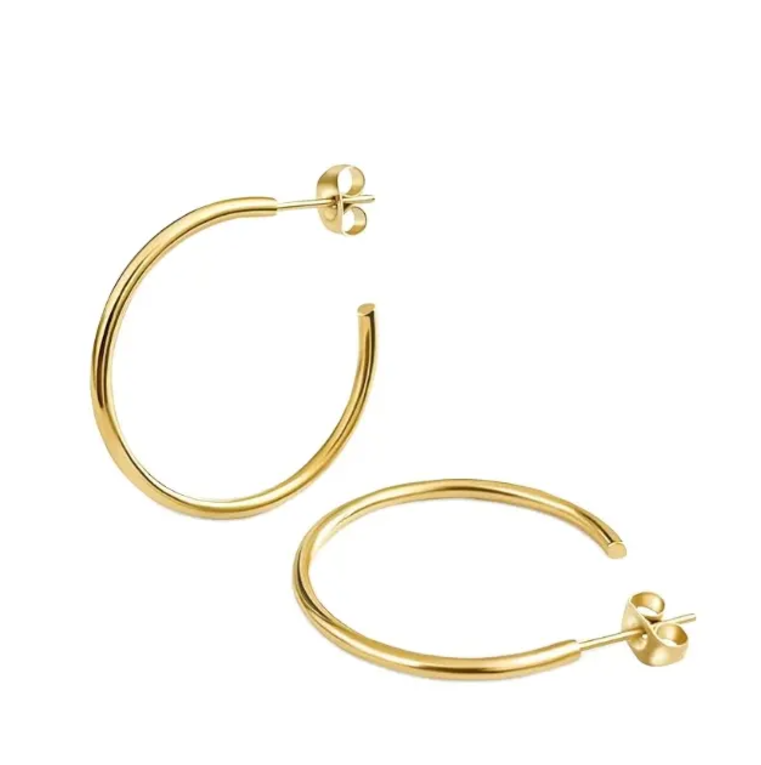 ANNA HOOP Earrings  - Waterproof ستتوفر خلال 4 اسابيع