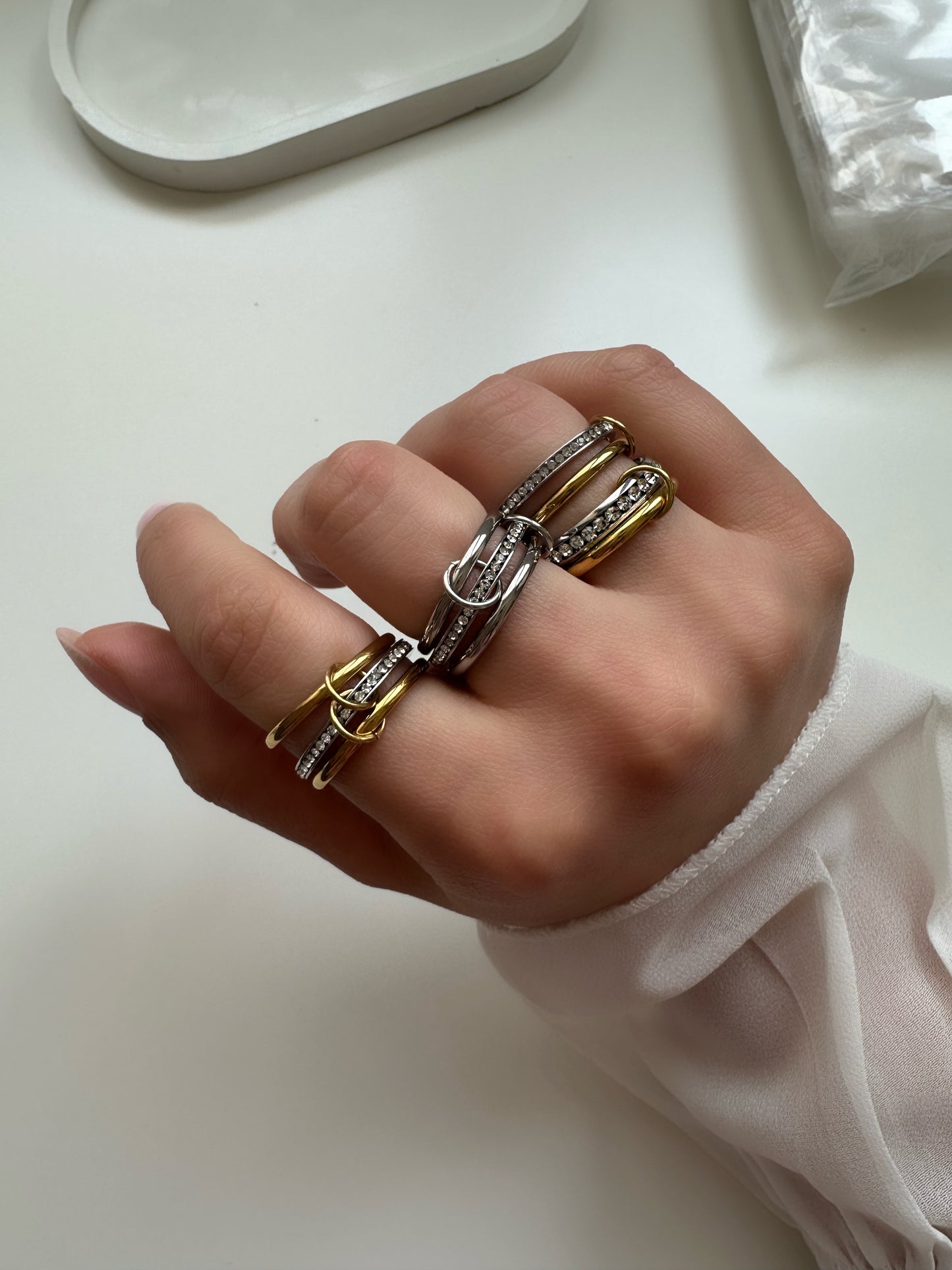 JOVANNA Trio Ring - Waterproof