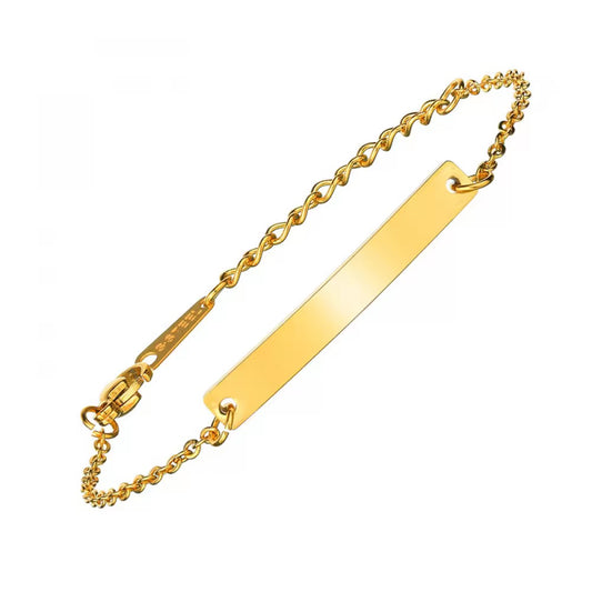 Customize your Bangle for KIDS - Gold  للاطفال قريبا