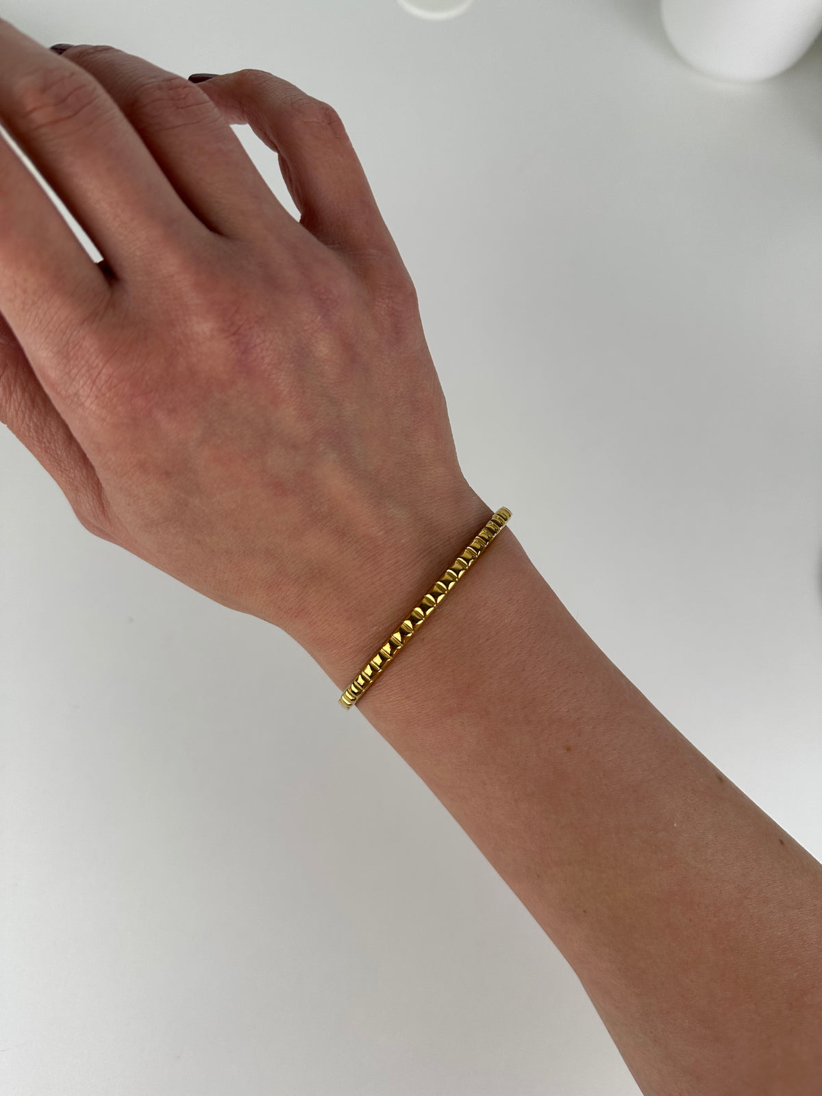 BLOCK Bracelet - Waterproof - سوار بلوك ذهبي