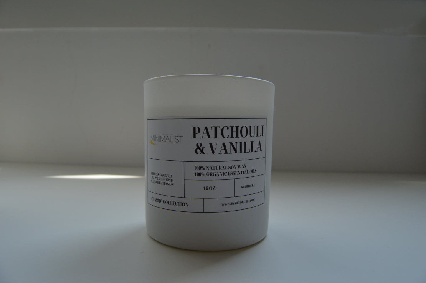 Patchouli & Vanilla Candle