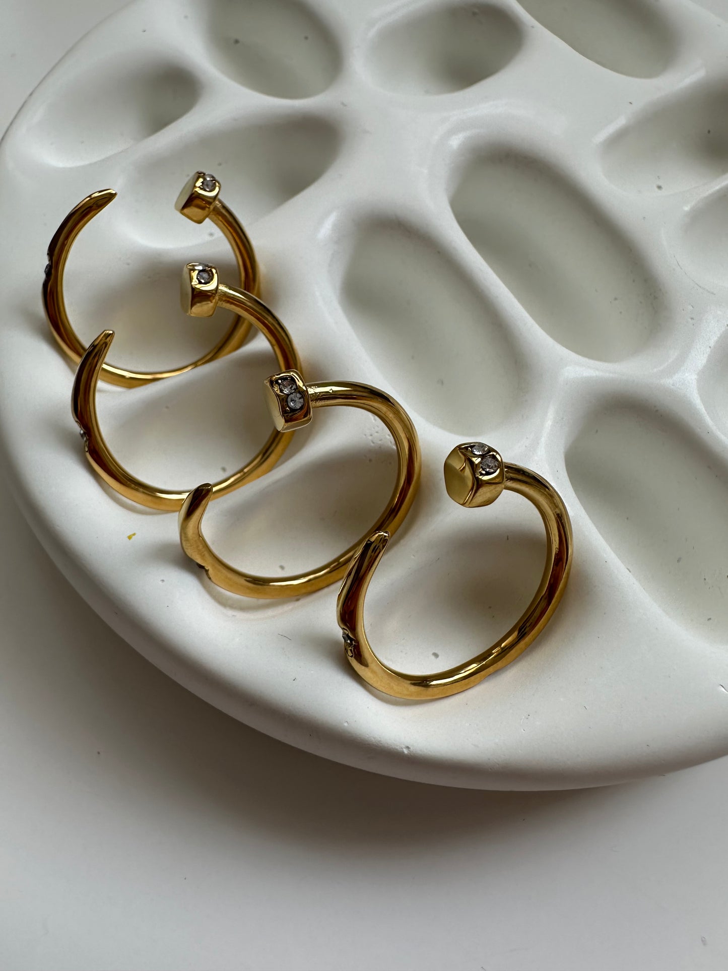 VERONA PIN Gold Ring - Waterproof