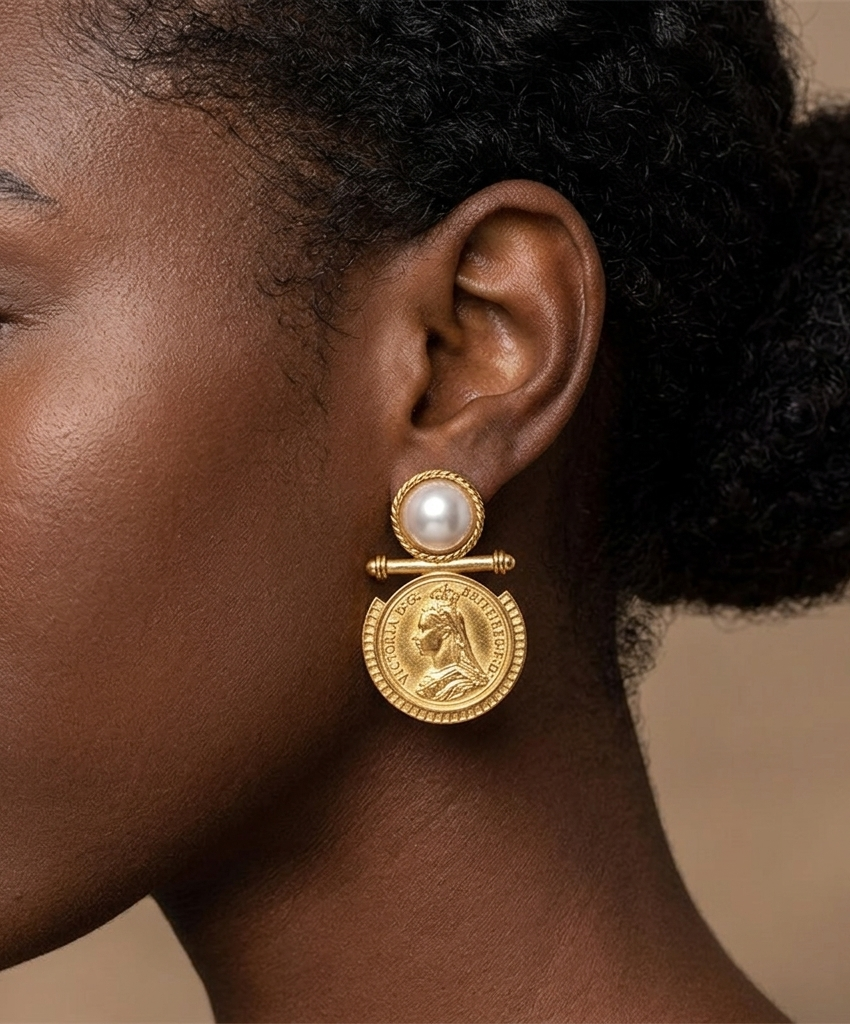 SOLENE Earrings  - Waterproof - حلق سولين