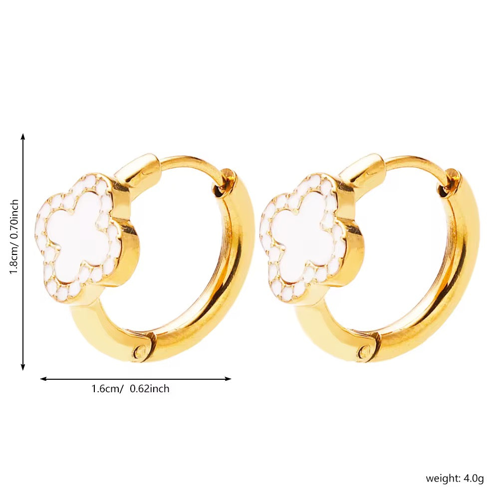 VIOLETTA HUGGIES Earrings - Waterproof
