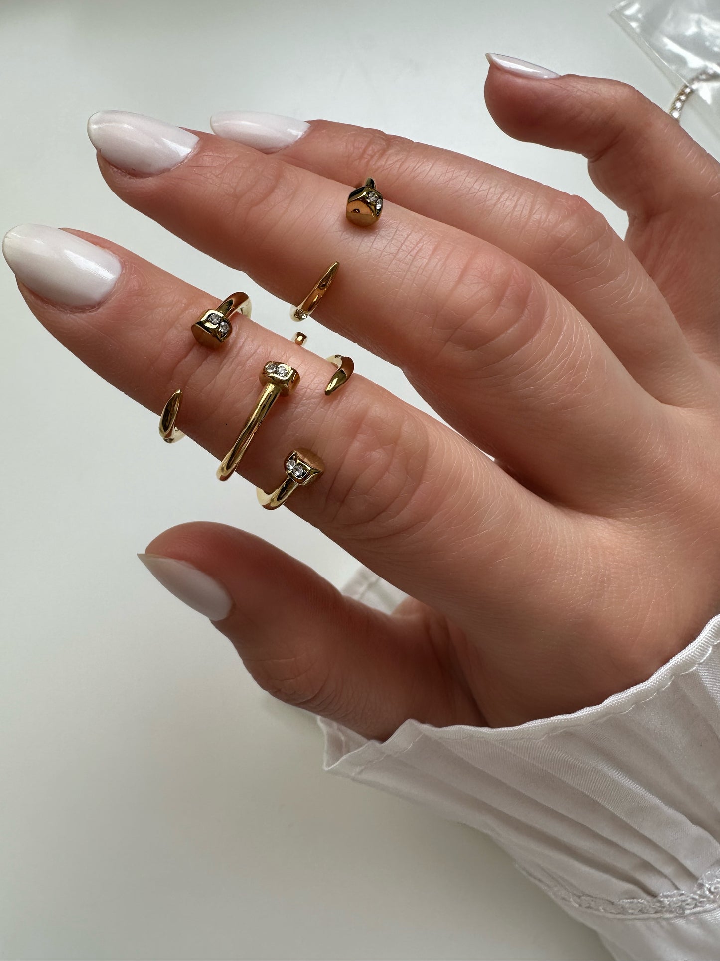 VERONA PIN Gold Ring - Waterproof