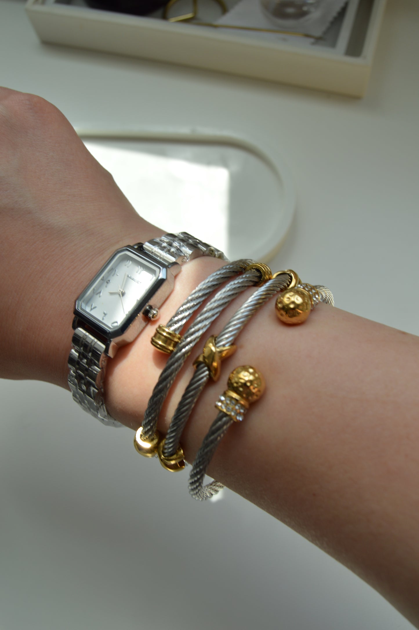 IVANKA UPPER CUFF Bangle - Waterproof- سوارة ايڤانكا