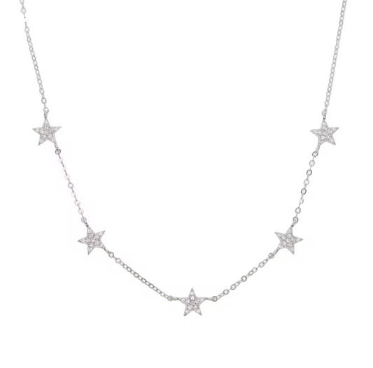 GLORIA Choker - Silver