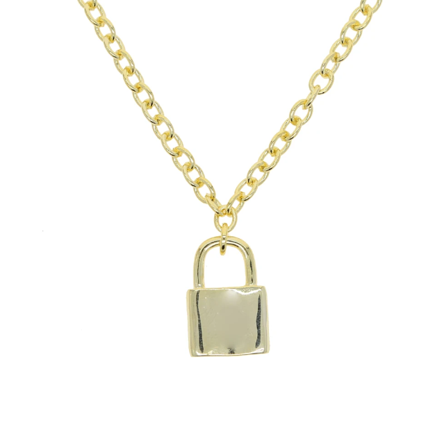 BIAN BOLD Lock Necklace