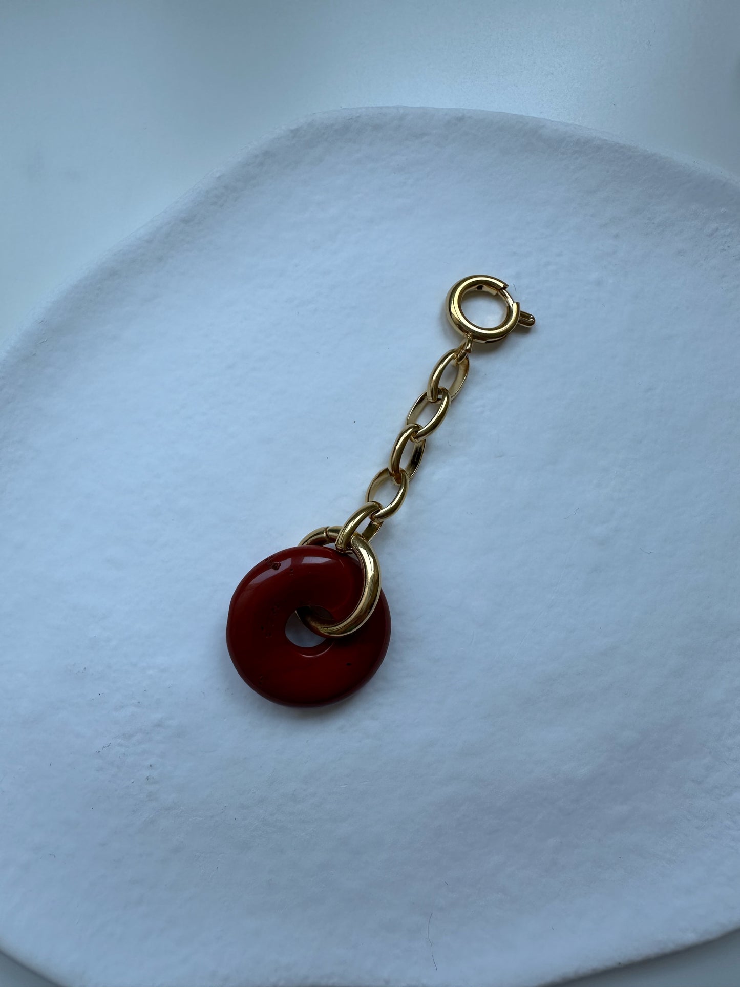 RED AGATE SWIMWEAR JEWELRY - WATERPROOF