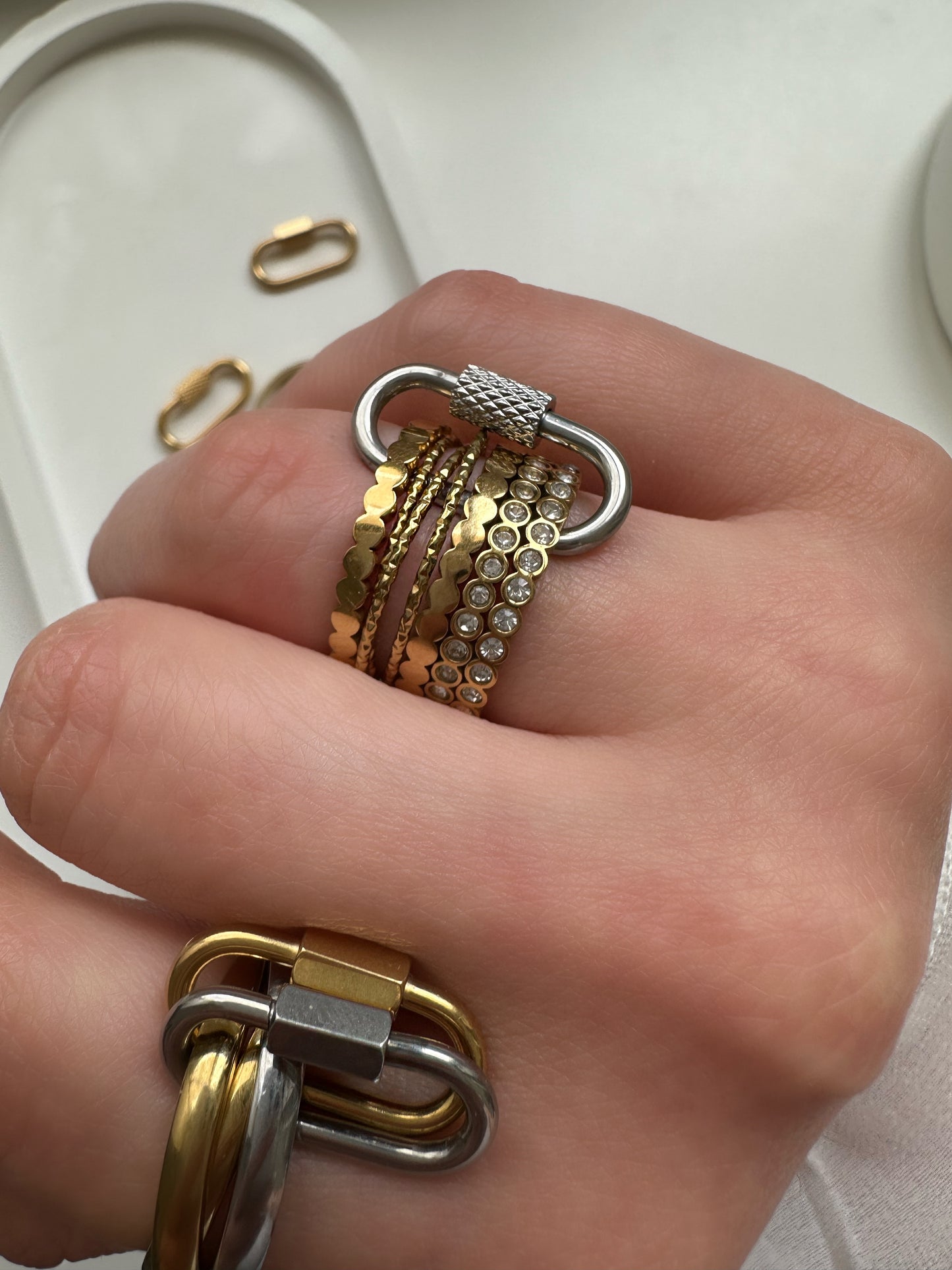 Ring Textured Buckle - Waterproof