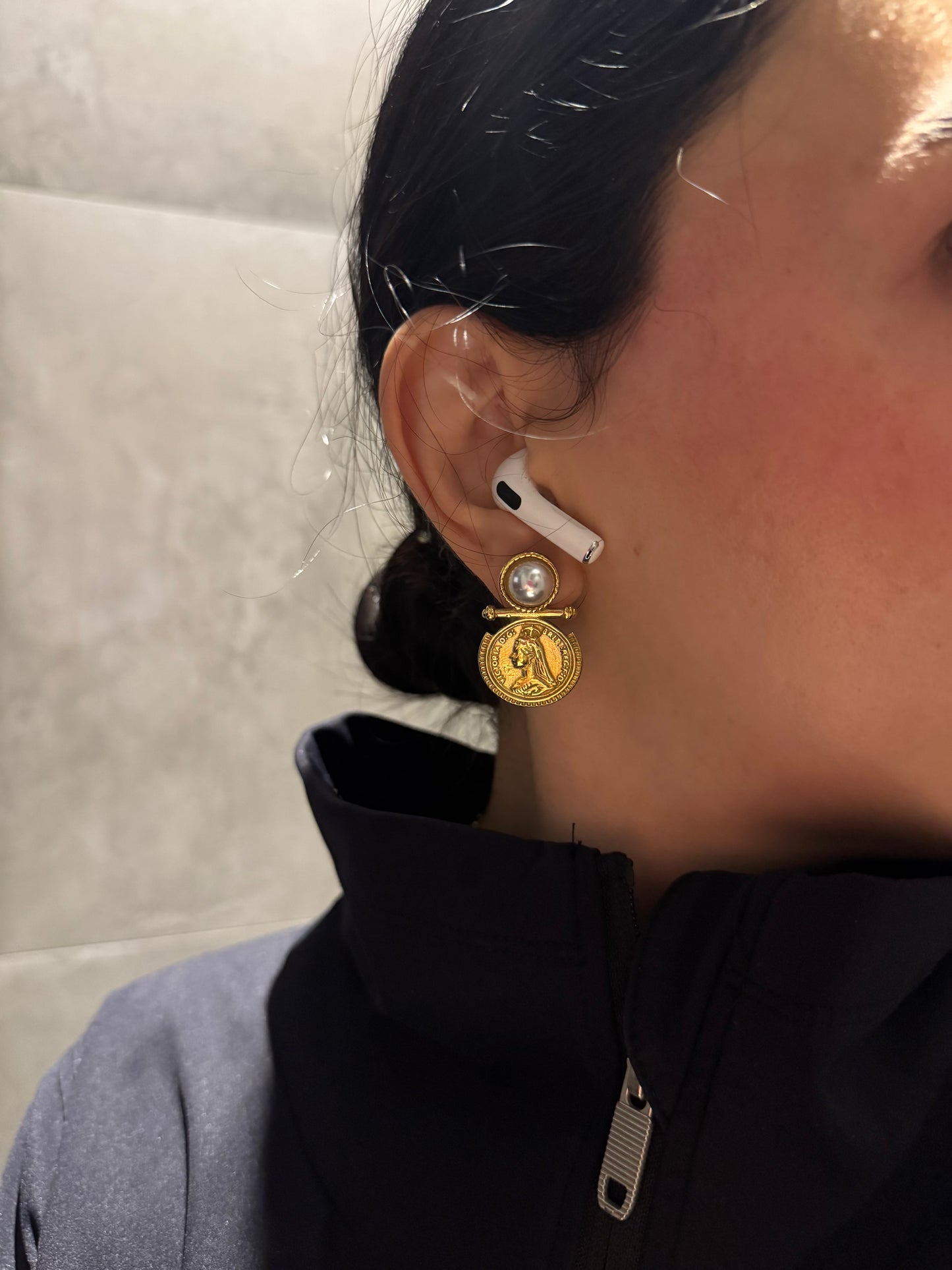 SOLENE Earrings  - Waterproof - حلق سولين