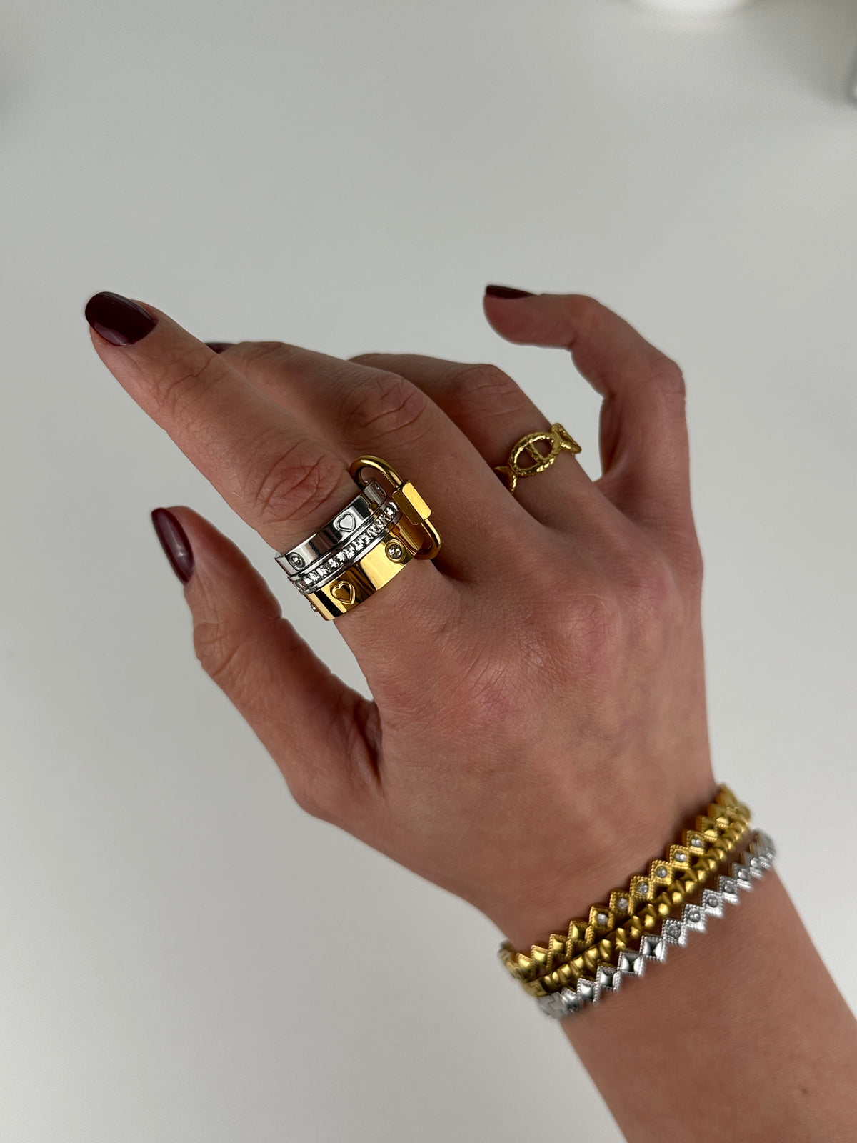 THE VAULT MIX Rings - Waterproof - خاتم مجموعة ذا فولت