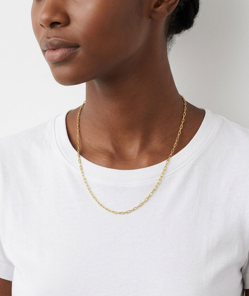 BETH Thin Necklace  - Waterproof - سلسلة بيث رفيعة