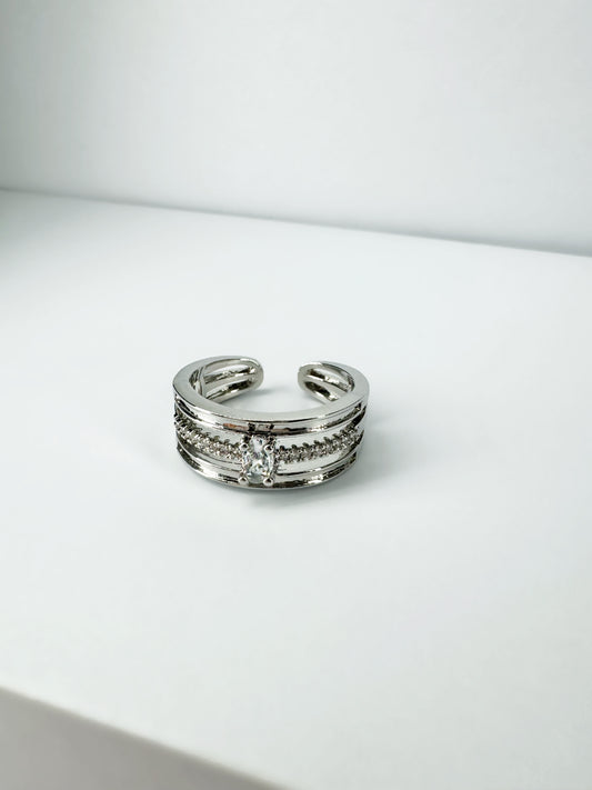 NICOLE Ring - Silver Color