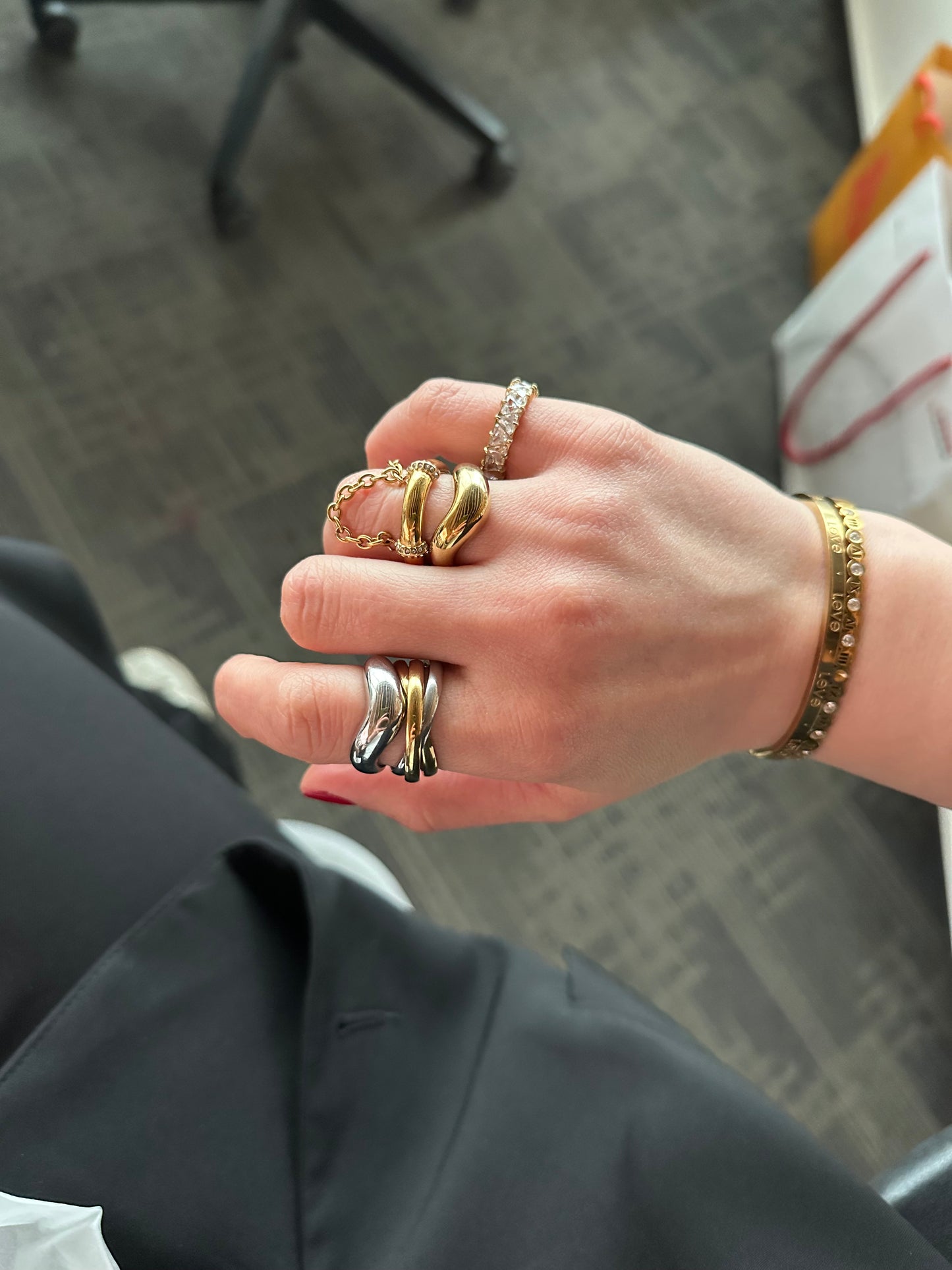 DUNE Ring - Waterproof - خاتم دون الذهبي