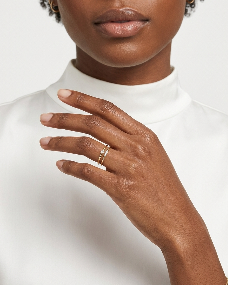 SOPHIA 2 Rings - Waterproof - خاتم صوفيا المزدوج