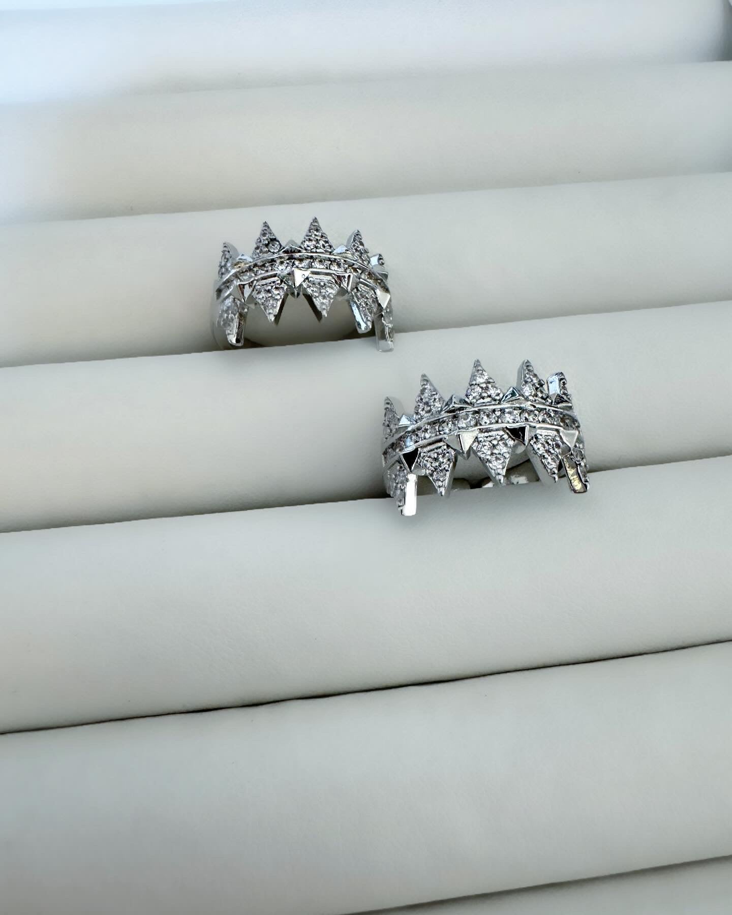 RIA Spike Ring - Silver Color