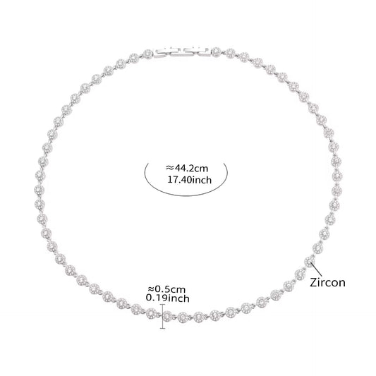 CROWN SILVER Necklace - Waterproof - سلسلة كراون فضي