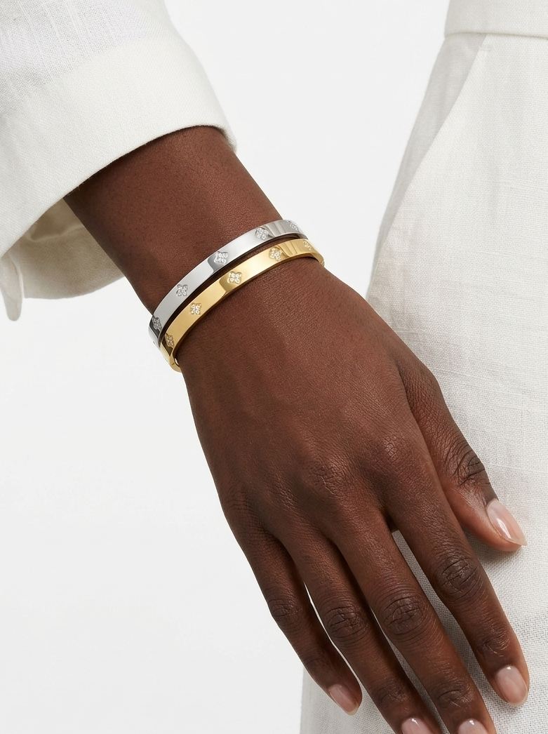 VIOLITTA Bangle - Waterproof - سوارة ڤيوليتا ذهبي